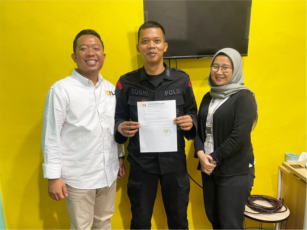 DNL Bersinergi Bersama Satuan Brimob Polda Sumatera Utara